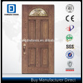 Fangda 2017 new design SMC skin main door exterior fiberglass door